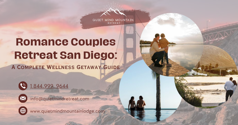 Couple enjoying a romantic wellness retreat